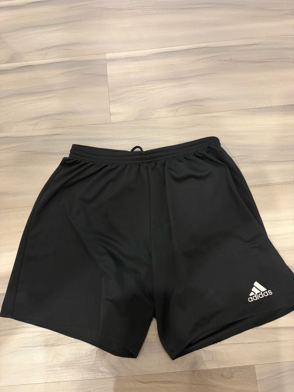 adidas Black Women's Athletic Shorts with Logo